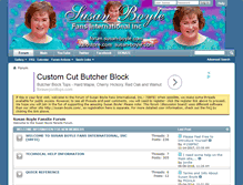 Tablet Screenshot of forum.susan-boyle.com